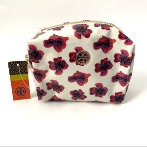 Tory Burch Brigitte Floral Travel Cosmetic Case